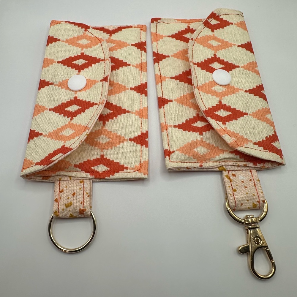 Handmade Cotton Credit Card Pouch - Picture 6 of 8